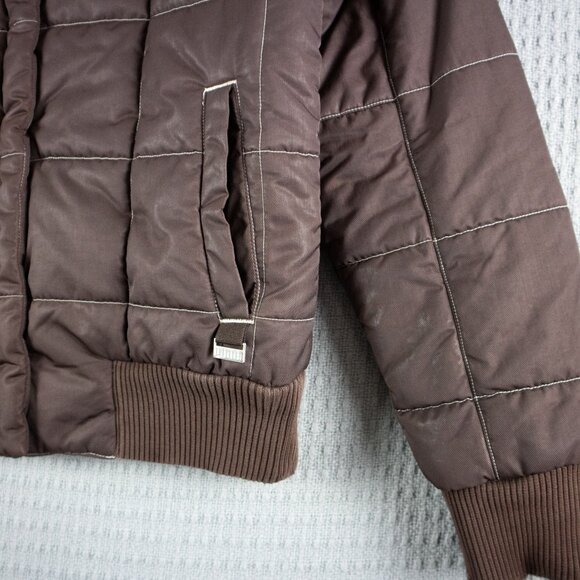 Vintage Puma Racing Jacket bomber Womens Medium Y2K - Picture 6 of 8